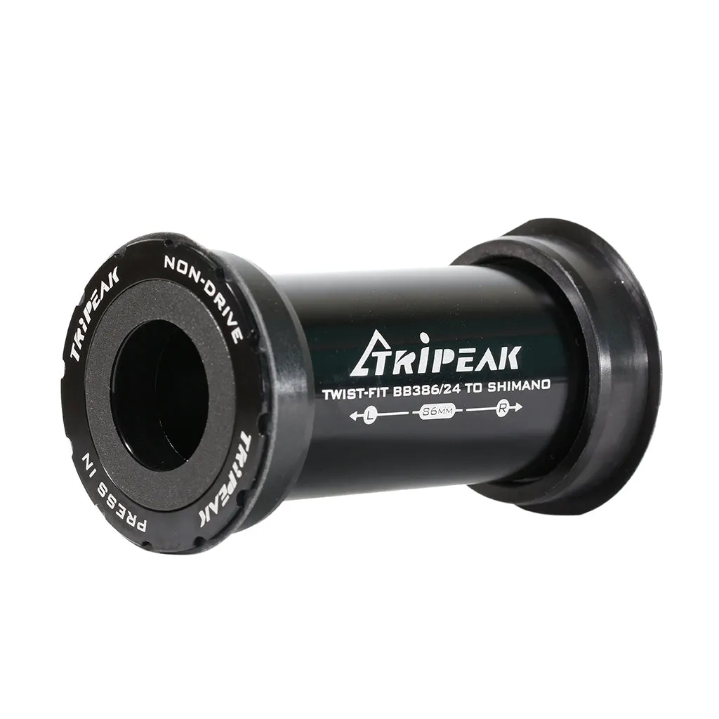 Tripeak BB386 Pressfit Bottom Bracket, FSA 386Evo 86.5Mm - Black