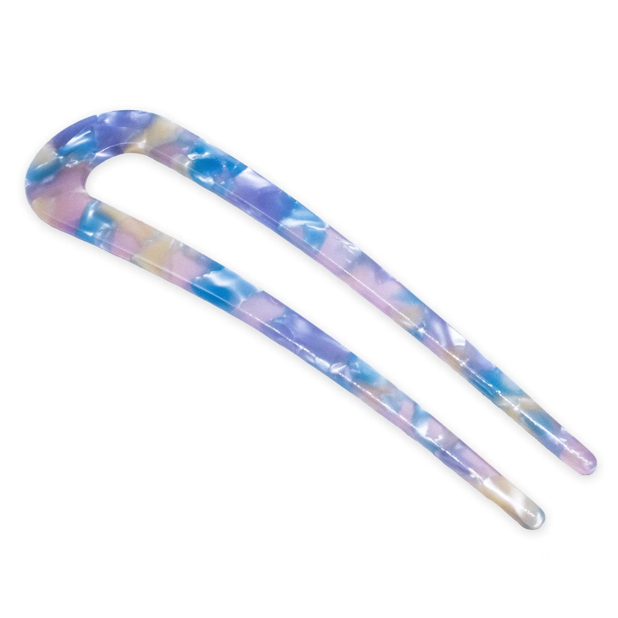 U Shaped French Hair Pin -Tortoise Shell